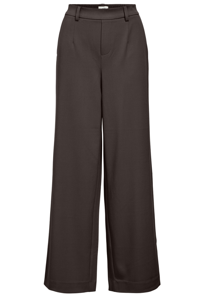 OBJLISA WIDE PANT NOOS 23037921 SEAL BROWN